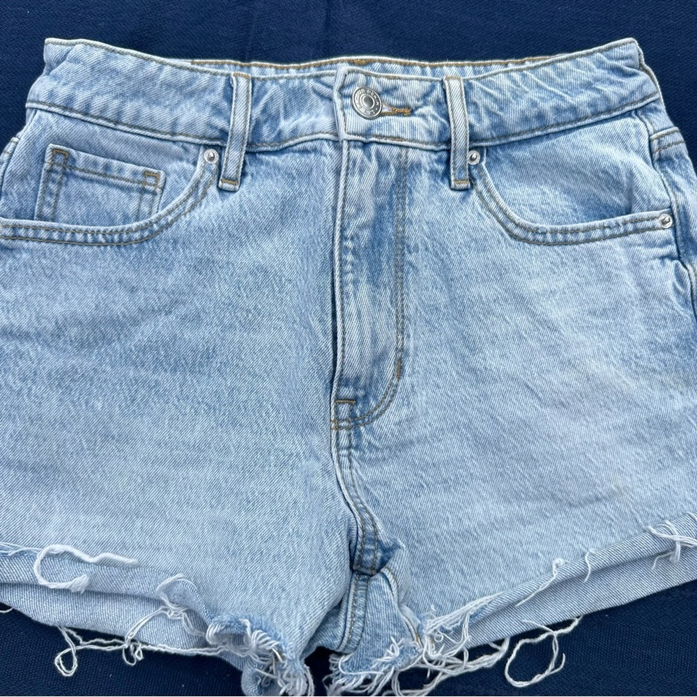 Light Blue Denim Women's Shorts